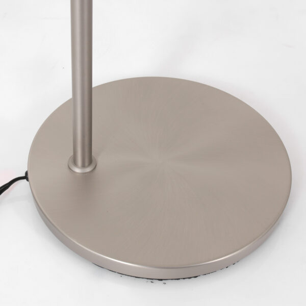 Steinhauer Turound staande lamp - uplight - 200 cm hoog - incl. LED - dimmer - staal met transparant glas - Image 5