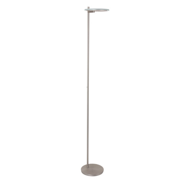 Steinhauer Turound vloerlamp – ø 27 cm – Ingebouwd (LED) – Staal