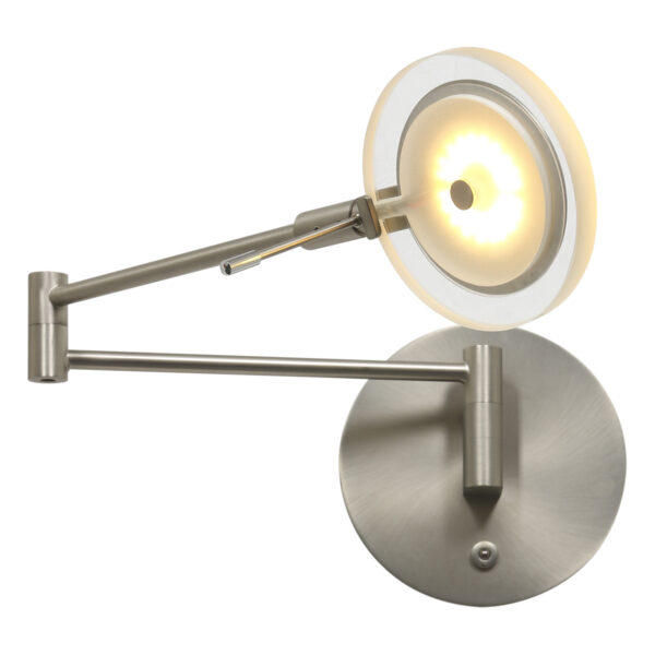 Kantelbare LED glazen wandlamp Steinhauer Turound - Image 15