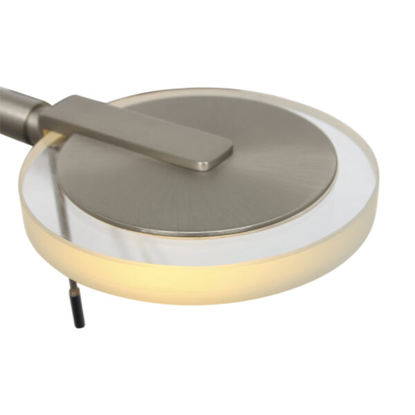 Kantelbare LED glazen wandlamp Steinhauer Turound - Image 3