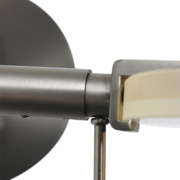 Kantelbare LED glazen wandlamp Steinhauer Turound - Image 5