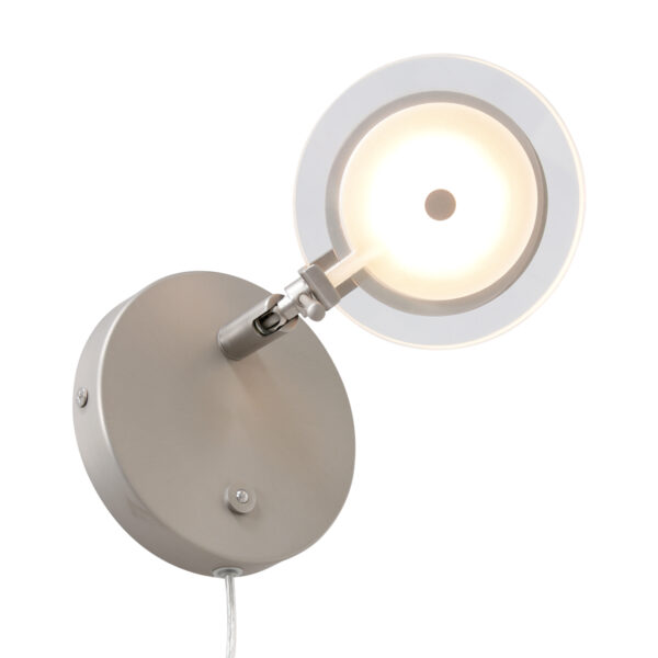 Steinhauer Turound wandlamp - dimbaar - Ø12,5 cm - 18 cm diep - draai- en kantelbaar - staal - Image 8