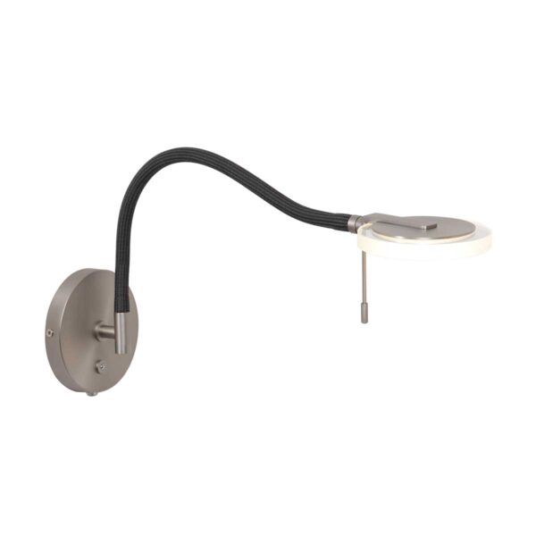 Steinhauer Turound wandlamp – Ingebouwd (LED) – staal en transparant en zwart - Image 9