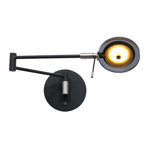 LED wandlamp met rookglazen kap Steinhauer Turound - Image 11