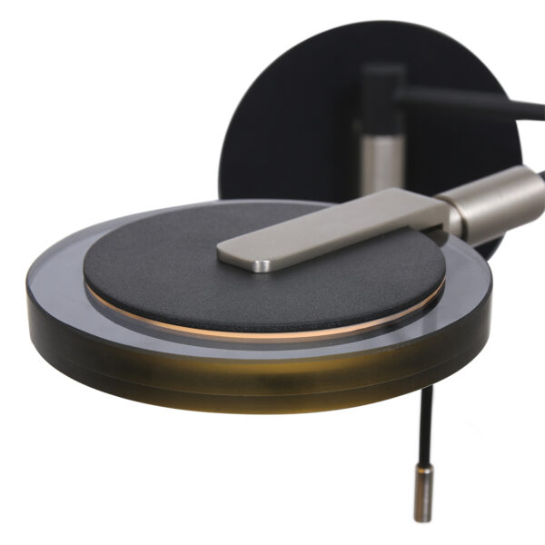 LED wandlamp met rookglazen kap Steinhauer Turound - Image 13