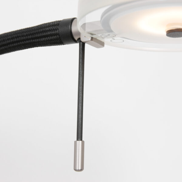 Steinhauer Turound wandlamp – Ingebouwd (LED) – transparant en zwart - Afbeelding 13