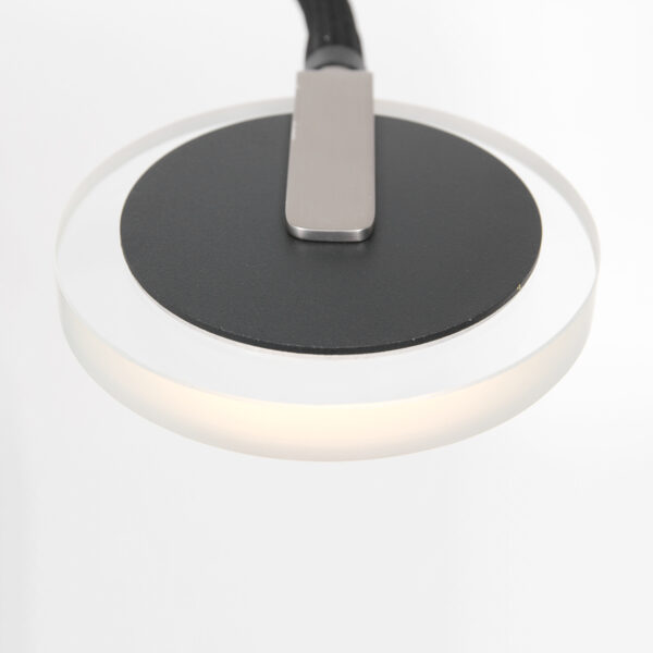 Steinhauer Turound wandlamp – Ingebouwd (LED) – transparant en zwart - Afbeelding 3