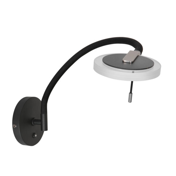 Steinhauer Turound wandlamp – Ingebouwd (LED) – Zwart