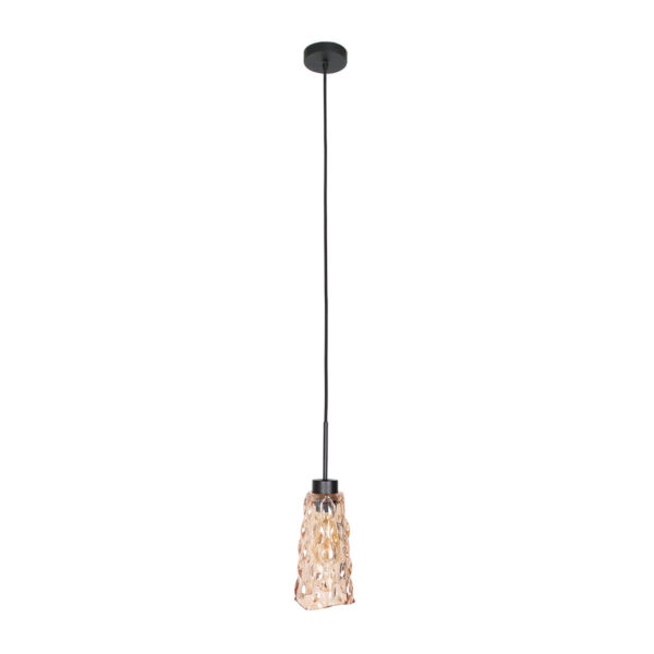 Steinhauer Vidrio hanglamp –– amberkleurig en zwart - Image 8