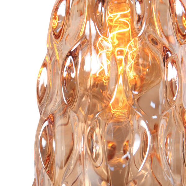 Steinhauer Vidrio hanglamp –– amberkleurig en zwart - Image 9