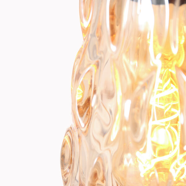 Steinhauer Vidrio vloerlamp –– amberkleurig en zwart - Image 9
