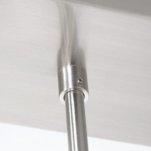Steinhauer Vortex eettafellamp - ingebouwd LED - vijflichts - 120 cm breed - staal - Image 5