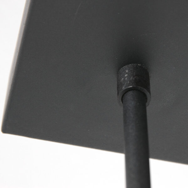 Steinhauer Vortex eettafellamp - ingebouwd LED - vijflichts - 120 cm breed - zwart - Image 8