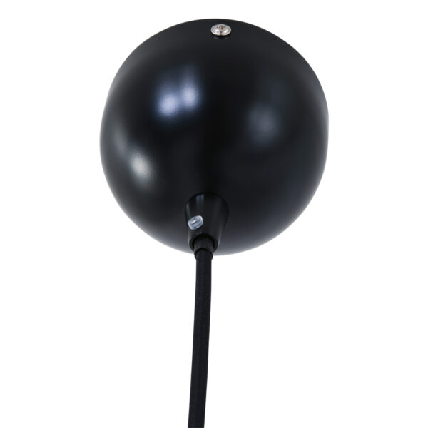 Steinhauer Warbier hanglamp - fabriekslamp - Ø47 cm - E27 - in hoogte verstelbaar - zwart - Image 6