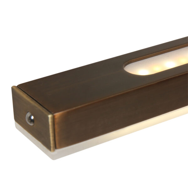 Steinhauer Zelena eettafellamp - 140 cm breed - ingebouwd LED - dimbaar en kleur instelbaar - brons - Image 11