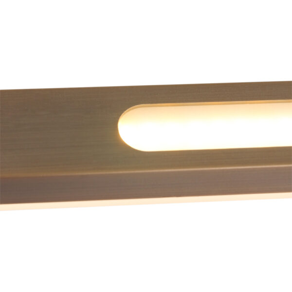 Steinhauer Zelena eettafellamp - 140 cm breed - ingebouwd LED - dimbaar en kleur instelbaar - brons - Image 5