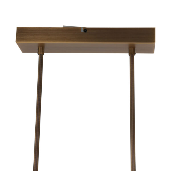 Steinhauer Humilus eettafellamp - 122 cm breed - LED - dimbaar - in hoogte verstelbaar - lichtkleur instelbaar - brons - Image 9