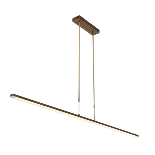 Steinhauer Zelena led hanglamp – In hoogte verstelbaar – Ingebouwd (LED) – Brons
