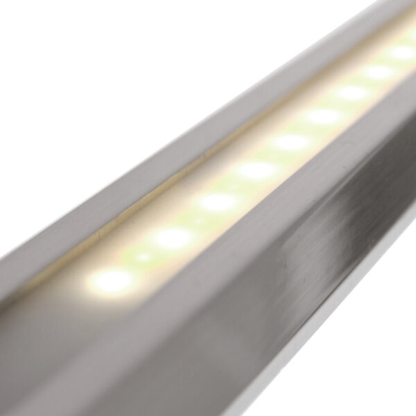 Steinhauer Humilus eettafellamp - 122 cm breed - LED - dimbaar - in hoogte verstelbaar - lichtkleur instelbaar - staal - Image 12