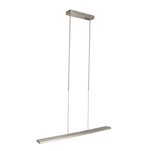 Steinhauer Zelena eettafellamp - uitschuifbaar - max. 140 cm breed - ingebouwd LED - dimbaar en kleurinstelbaar - staal - Image 3