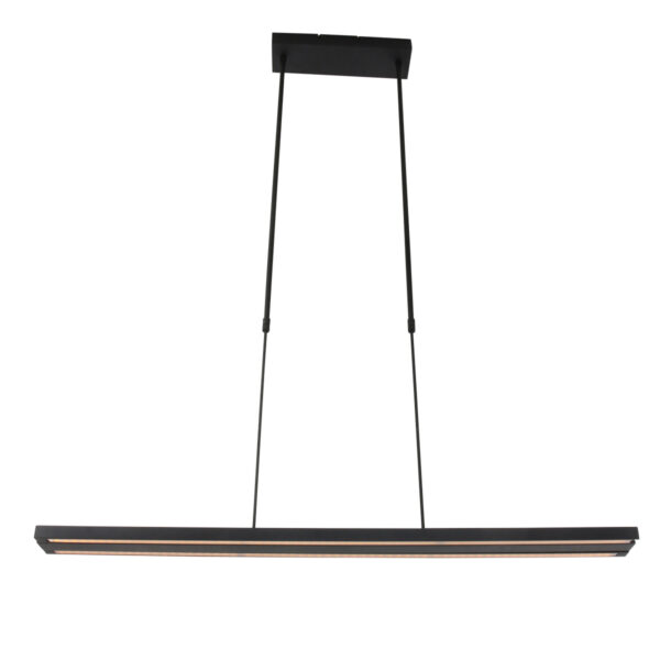 Steinhauer Zelena eettafellamp - uitschuifbaar - max. 140 cm breed - ingebouwd LED - dimbaar en kleurinstelbaar - zwart - Image 11