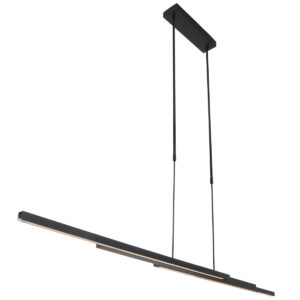 Steinhauer Zelena led hanglamp – In hoogte verstelbaar – Ingebouwd (LED) – Zwart