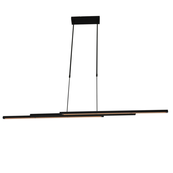 Steinhauer Zelena eettafellamp - uitschuifbaar - max. 140 cm breed - ingebouwd LED - dimbaar en kleurinstelbaar - zwart - Image 12