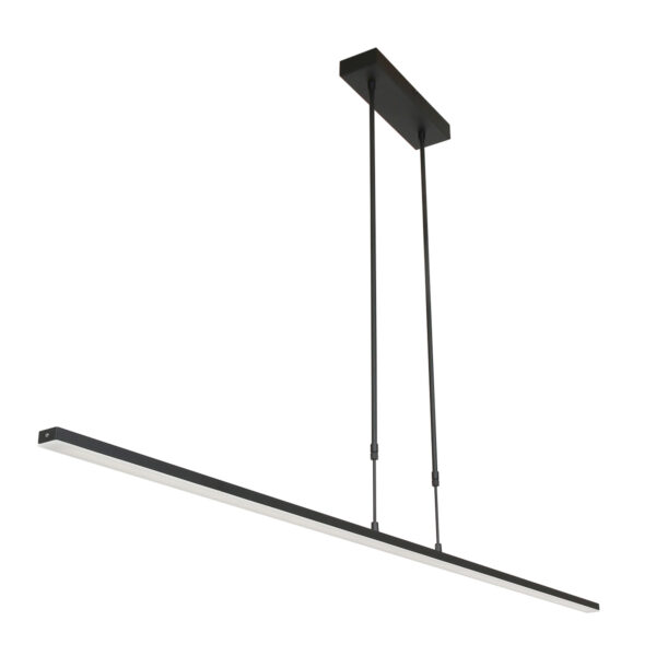 Steinhauer Zelena eettafellamp - 140 cm breed - ingebouwd LED - dimbaar en kleur instelbaar - zwart - Afbeelding 15