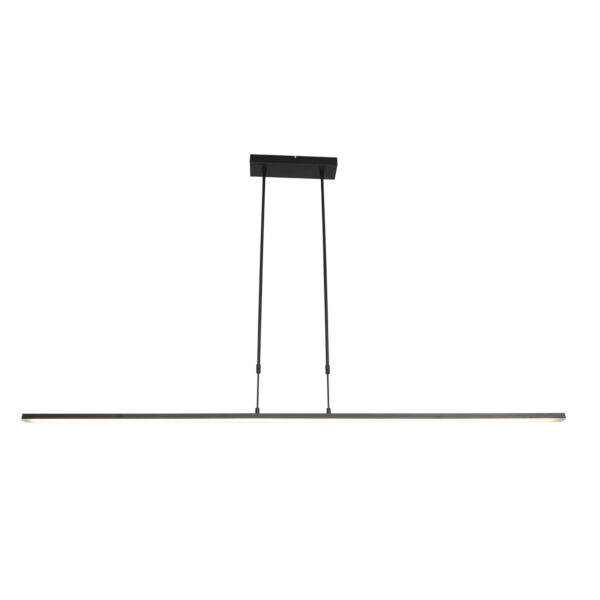 Steinhauer Zelena eettafellamp - 140 cm breed - ingebouwd LED - dimbaar en kleur instelbaar - zwart - Afbeelding 16