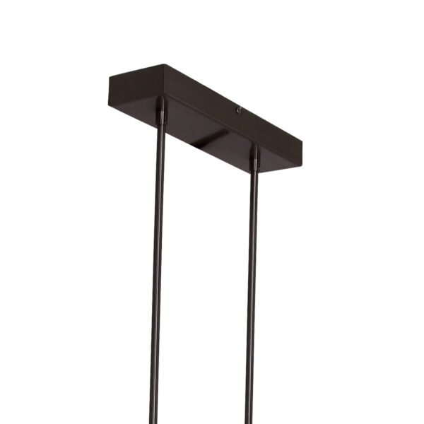 Steinhauer Humilus eettafellamp - 122 cm breed - LED - dimbaar - in hoogte verstelbaar - lichtkleur instelbaar - zwart - Image 4