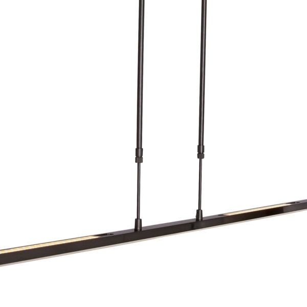 Steinhauer Humilus eettafellamp - 122 cm breed - LED - dimbaar - in hoogte verstelbaar - lichtkleur instelbaar - zwart - Image 5