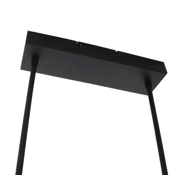 Steinhauer Zelena eettafellamp - uitschuifbaar - max. 140 cm breed - ingebouwd LED - dimbaar en kleurinstelbaar - zwart - Image 6