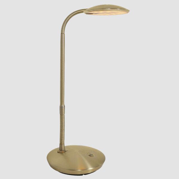 Steinhauer Zenith bureaulamp - dimbaar - LED - lichtkleur instelbaar - verstelbaar - messing - Image 12