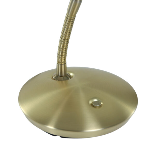 Steinhauer Zenith bureaulamp - dimbaar - LED - lichtkleur instelbaar - verstelbaar - messing - Image 9