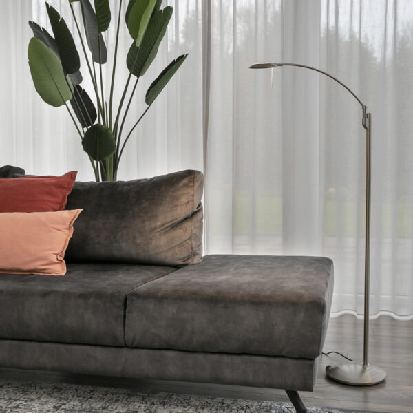 Steinhauer Zenith leeslamp - incl. ingebouwd LED - dimbaar en kleurinstelbaar - staal - Afbeelding 3