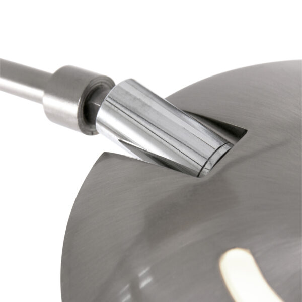Steinhauer Zenith leeslamp - incl. ingebouwd LED - dimbaar en kleurinstelbaar - staal - Afbeelding 6