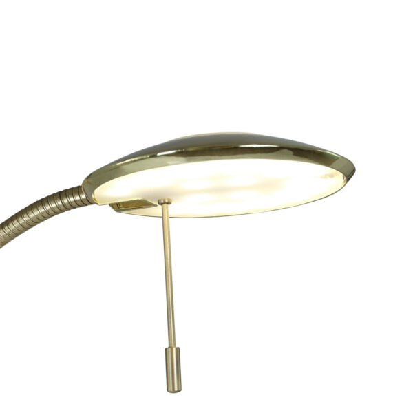 Steinhauer Zenith vloerlamp - 150 cm hoog - ingebouwd LED - dimbaar en kleurinstelbaar - draai- en kantelbaar - messing - Image 2
