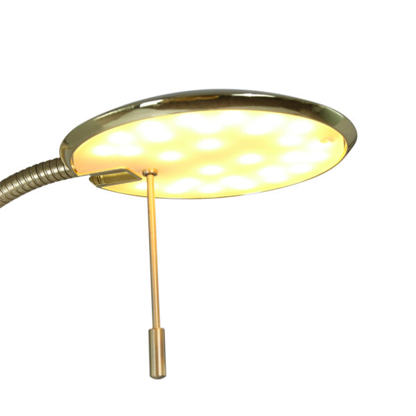 Steinhauer Zenith vloerlamp - 150 cm hoog - ingebouwd LED - dimbaar en kleurinstelbaar - draai- en kantelbaar - messing - Image 3