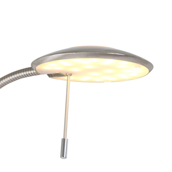 Steinhauer Zenith vloerlamp - 150 cm hoog - ingebouwd LED - dimbaar en kleurinstelbaar - draai- en kantelbaar - staal - Image 4