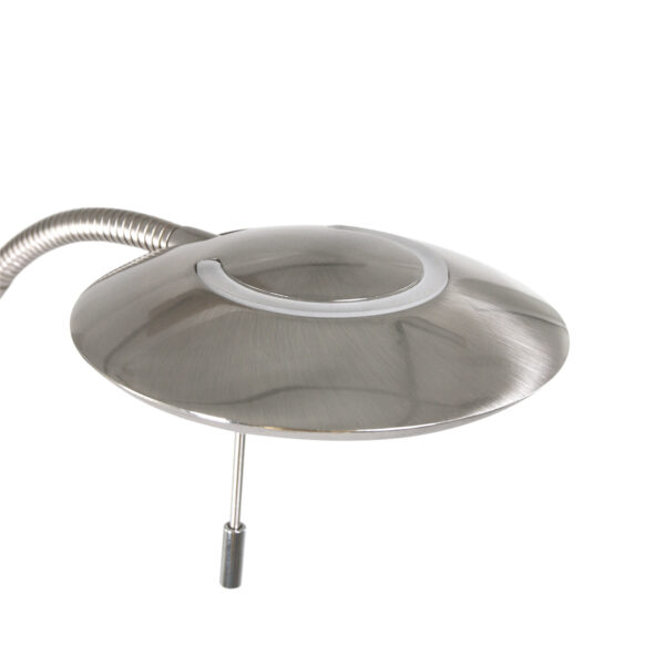 Steinhauer Zenith vloerlamp - 150 cm hoog - ingebouwd LED - dimbaar en kleurinstelbaar - draai- en kantelbaar - staal - Image 5