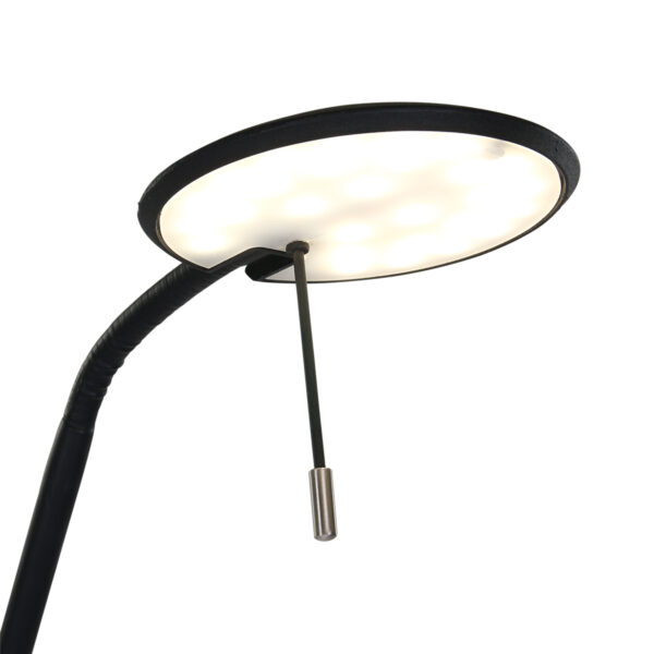 Steinhauer Zenith vloerlamp - 150 cm hoog - ingebouwd LED - dimbaar en kleurinstelbaar - draai- en kantelbaar - zwart - Image 5