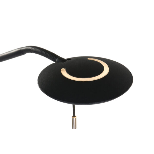Steinhauer Zenith vloerlamp - 150 cm hoog - ingebouwd LED - dimbaar en kleurinstelbaar - draai- en kantelbaar - zwart - Image 6