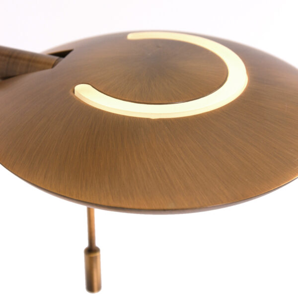 Steinhauer Zenith vloerlamp - uplight met leesarm - incl. ingebouwd LED - dimbaar en kleurinstelbaar - brons - Image 11