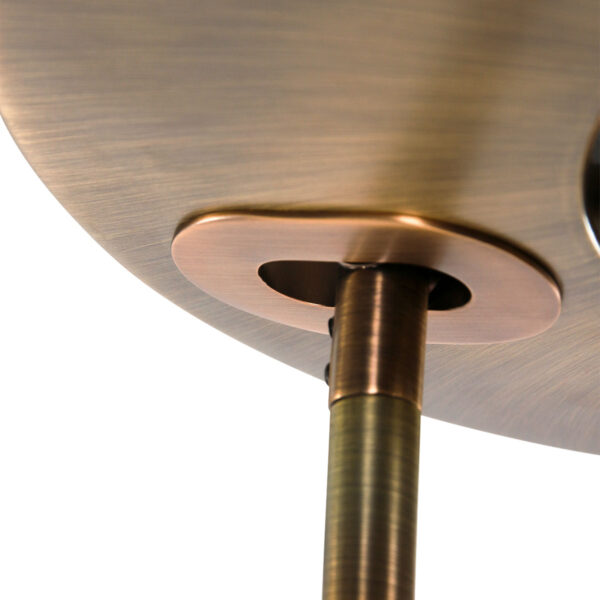 Steinhauer Zenith vloerlamp - uplighter - incl. LED - dimbaar - kleurinstelbaar - brons - Image 11