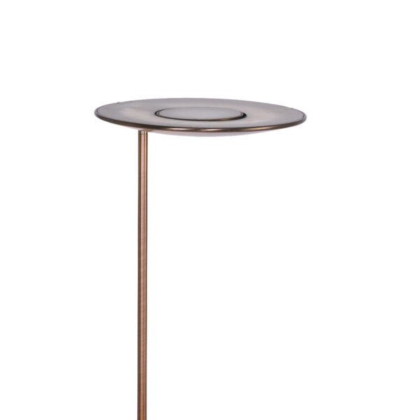 Steinhauer Zenith vloerlamp - uplight met leesarm - incl. ingebouwd LED - dimbaar en kleurinstelbaar - brons - Image 16