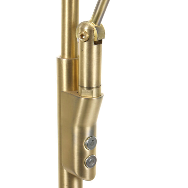 Steinhauer Zenith vloerlamp - uplight met leesarm - incl. ingebouwd LED - dimbaar en kleurinstelbaar - messing - Image 11