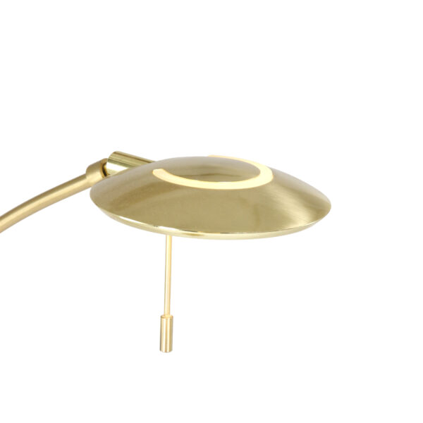 Steinhauer Zenith vloerlamp - uplight met leesarm - incl. ingebouwd LED - dimbaar en kleurinstelbaar - messing - Image 12