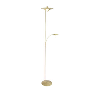 Steinhauer Zenith led vloerlamp – ø 28 cm – Ingebouwd (LED) – Messing