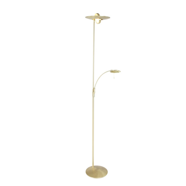 Steinhauer Zenith led vloerlamp – ø 28 cm – Ingebouwd (LED) – Messing