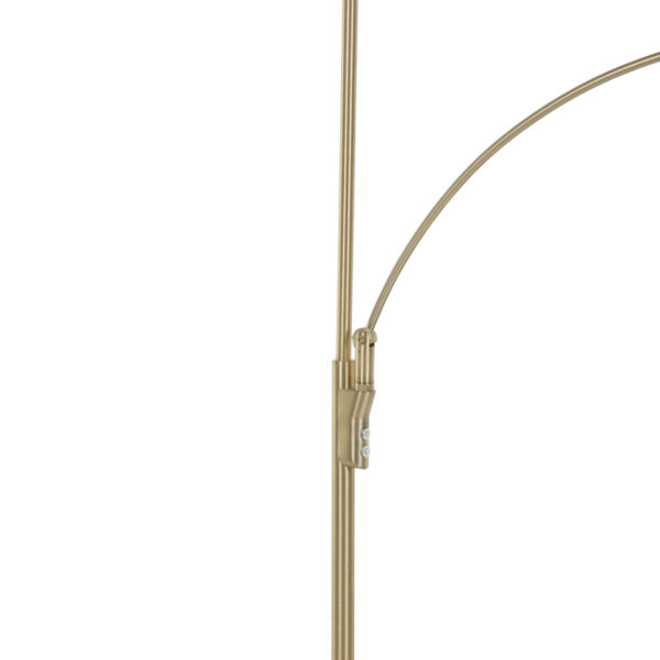 Steinhauer Zenith vloerlamp - uplight met leesarm - incl. ingebouwd LED - dimbaar en kleurinstelbaar - messing - Image 10